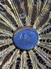 Rarissime monstrance reliquaire de Saint Jean Baptiste en forme d'ostensoir
