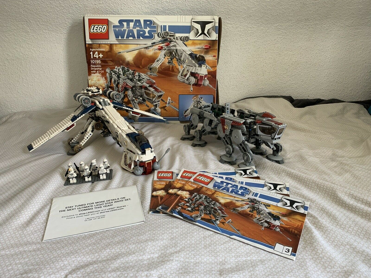 Lego star wars republic dropship édition limité