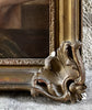 Tableau Ancien Portrait Jeune Femme Noblesse Royauté Peinture Grand Format 19ème