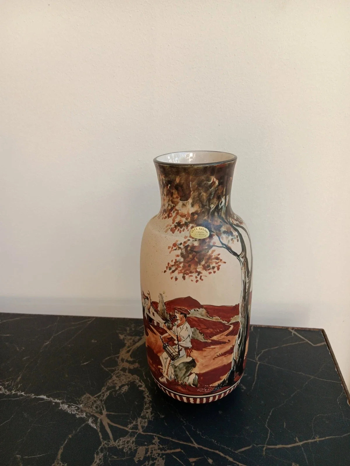 Richard Le Corrone Grand vase Grès R.F Ciboure