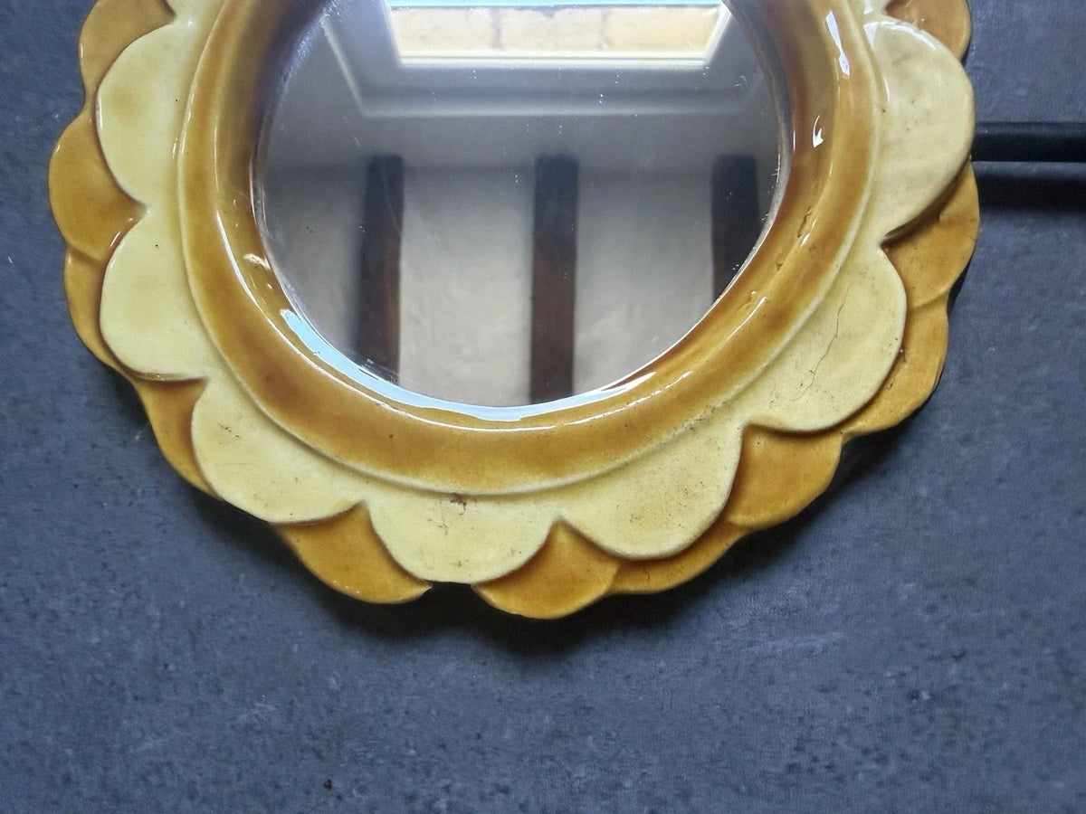 Miroir à main Mithé Espelt 1960 mithe espelt céramique 1950 1960