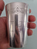 Superbe Timbale Russe Argent Massif 121 Gr Vermeil