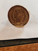 Bague ancienne en or jaune 18 carats avec un Napoléon
