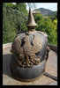 Ancien casque à pointe allemand marqué 1870 WW1 14-18