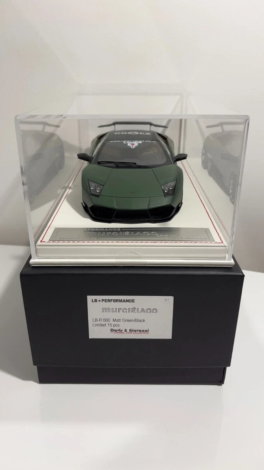 Maquette lamborghini murcielago lb-r 660 – zero fighter