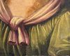 Tableau Ancien Huile Portrait Femme Reine Bijoux Renaissance Fontainebleau XVIe