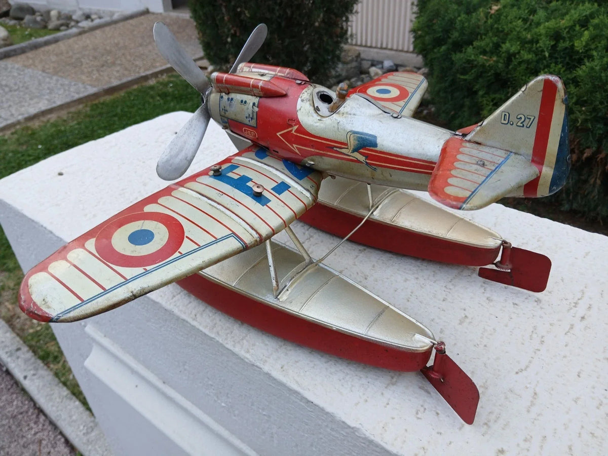 JEP HYDRAVION COUPE SCHNEIDER NO JRD CIJ BING JOUET ANCIEN BATEAU BASSIN
