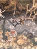 Diorama Verre filé Nevers 19è XIXè Art populaire Paysage Animaux Curiosité Rare