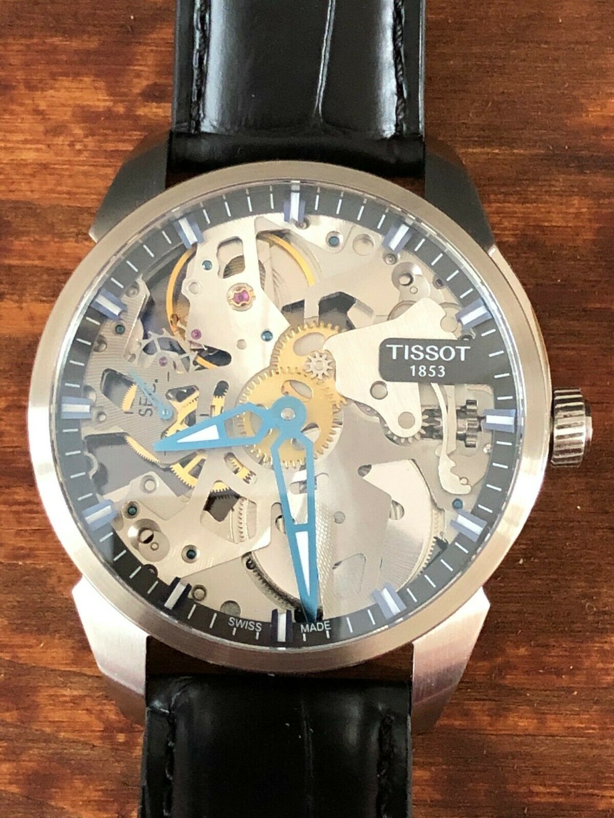 Tissot T-Complication Brake mécanique Men's Watch-T070.405.16.411.00