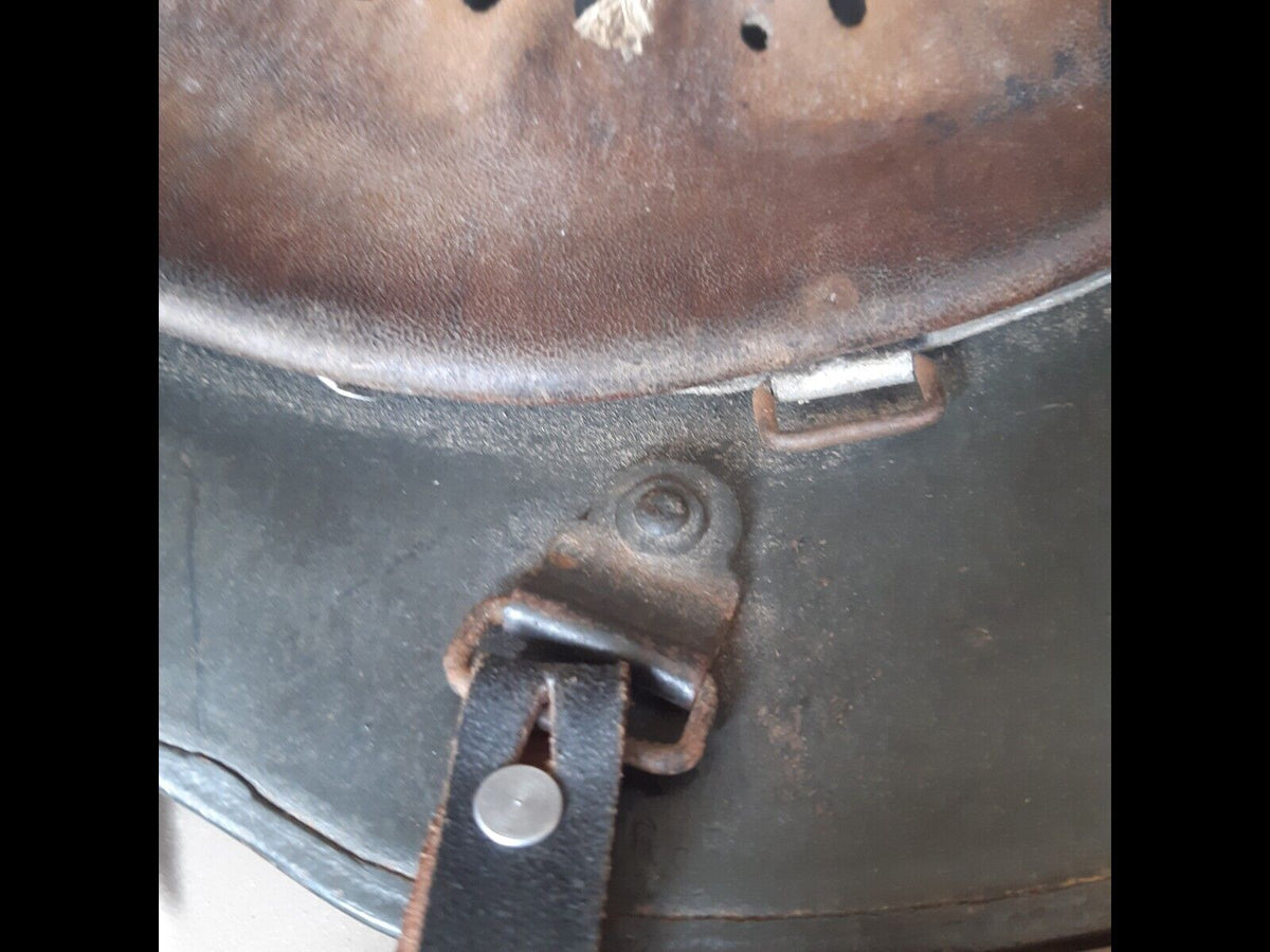 casque Allemand batterie côtière Normandie