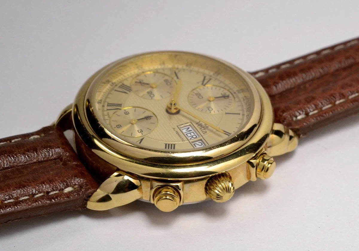 MONTRE  CHRONOGRAPHE VETTA AUTOMATIQUE ETA 7750 VINTAGE SWISS WATCH