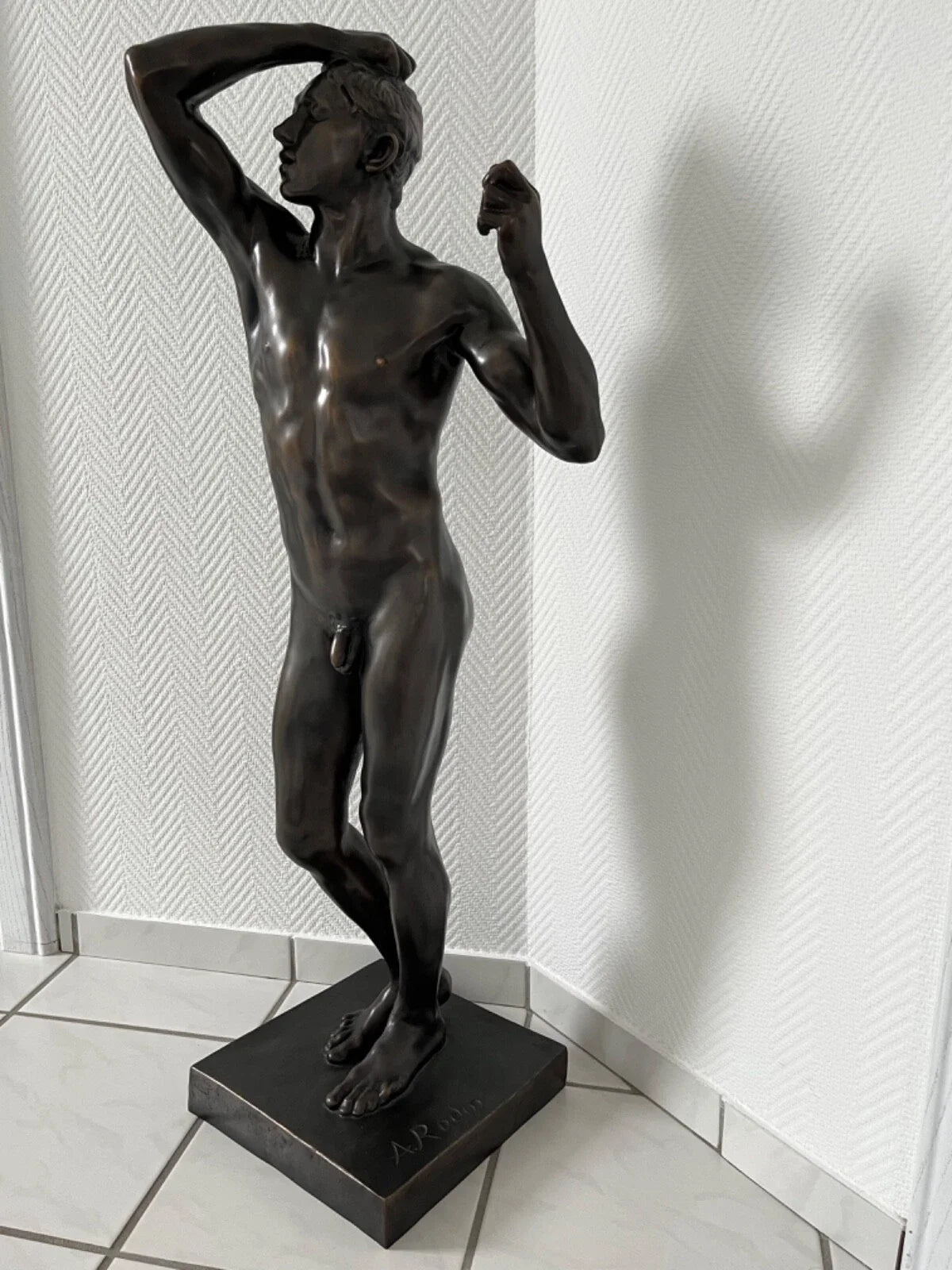 Sculpture d'Auguste René François Rodin - L'âge du mari