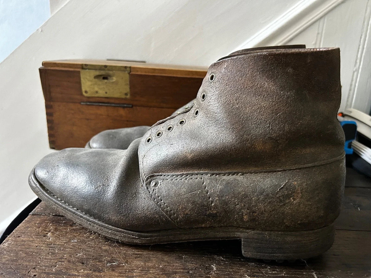 brodequins 17 1917 poilu ww1 ww2 France 40 cuir