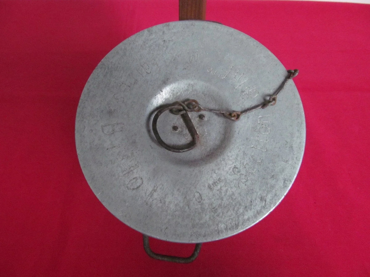 Gamelle gravee soldat francais infirmier art de tranchee ww1 yser poilu adrian