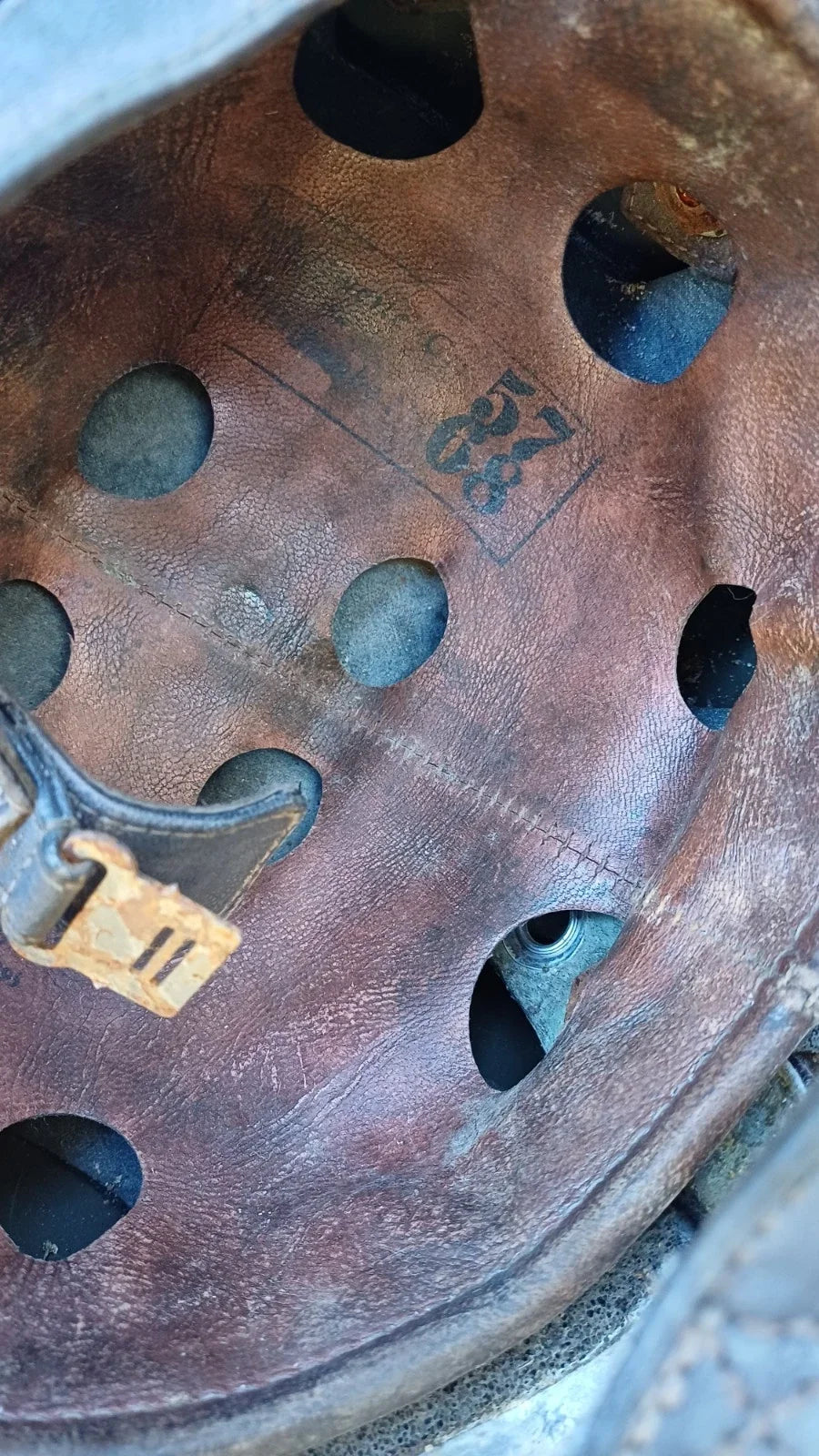 Casque de parachutiste M38, parachutiste, aéroporté, LW, camouflage