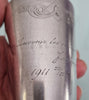 Superbe Timbale Russe Argent Massif 121 Gr Vermeil