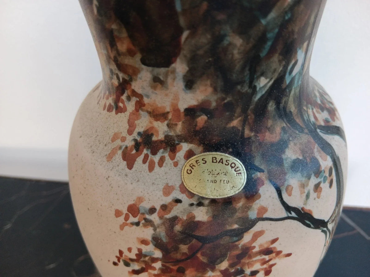 Richard Le Corrone Grand vase Grès R.F Ciboure