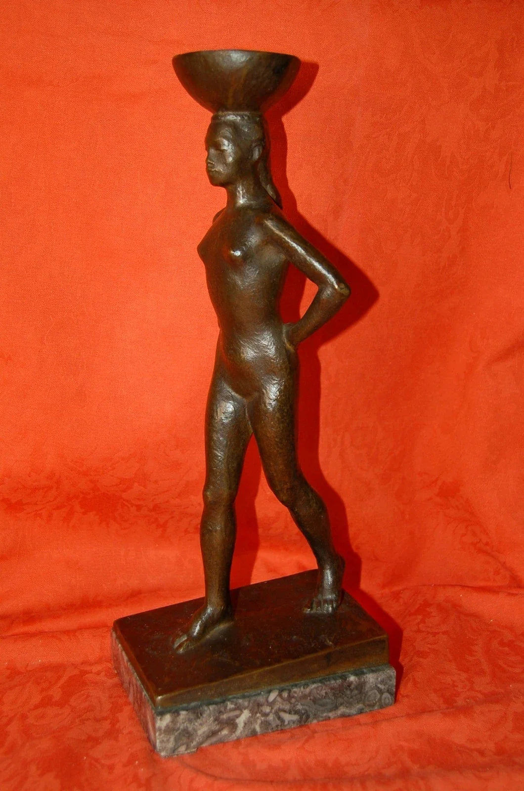 Bernhard D. Sopher (1879-1949)  porteuse d'eau africaine  école américaine