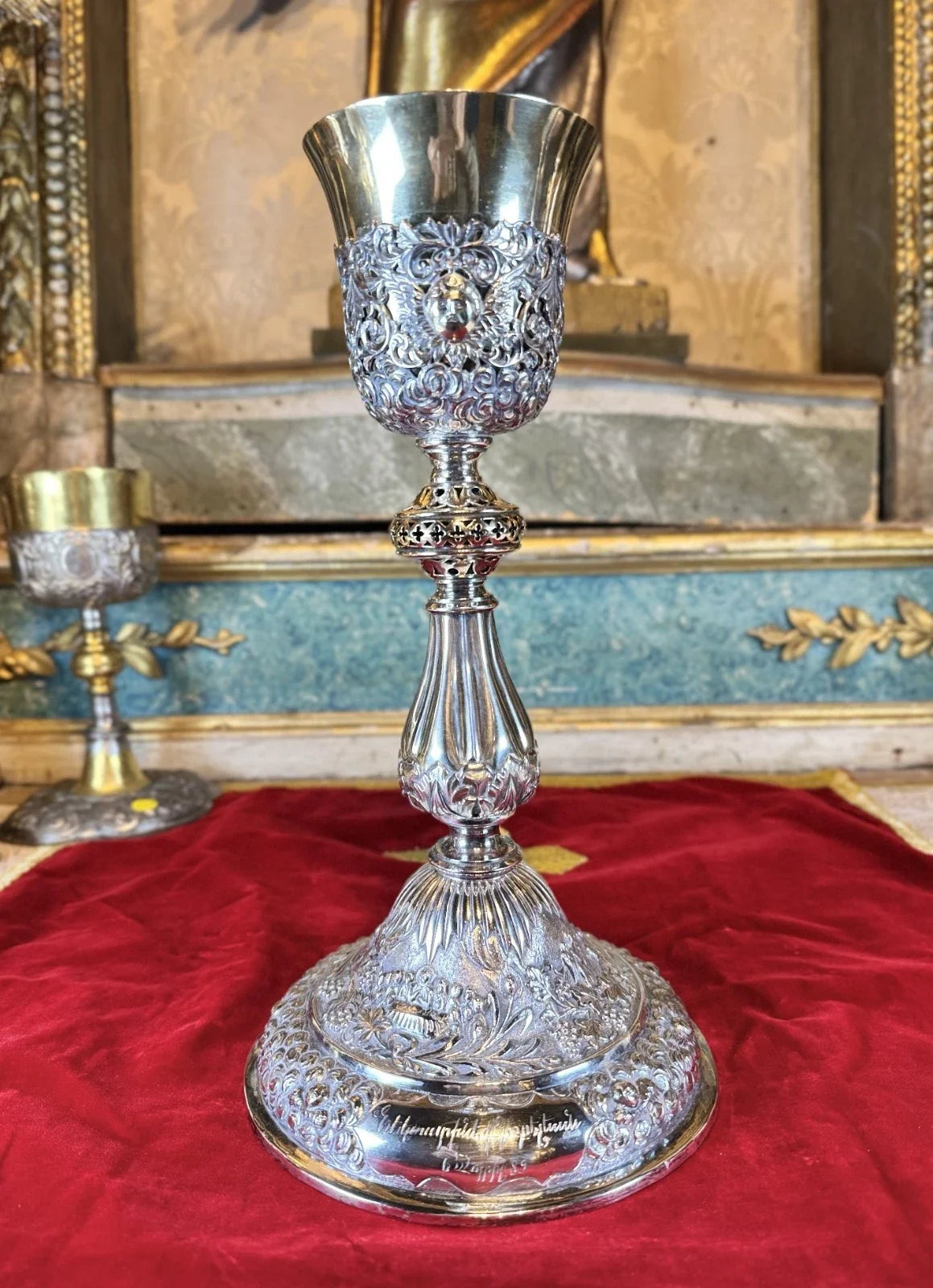 Calice Arménien en argent et vermeil - XIXe