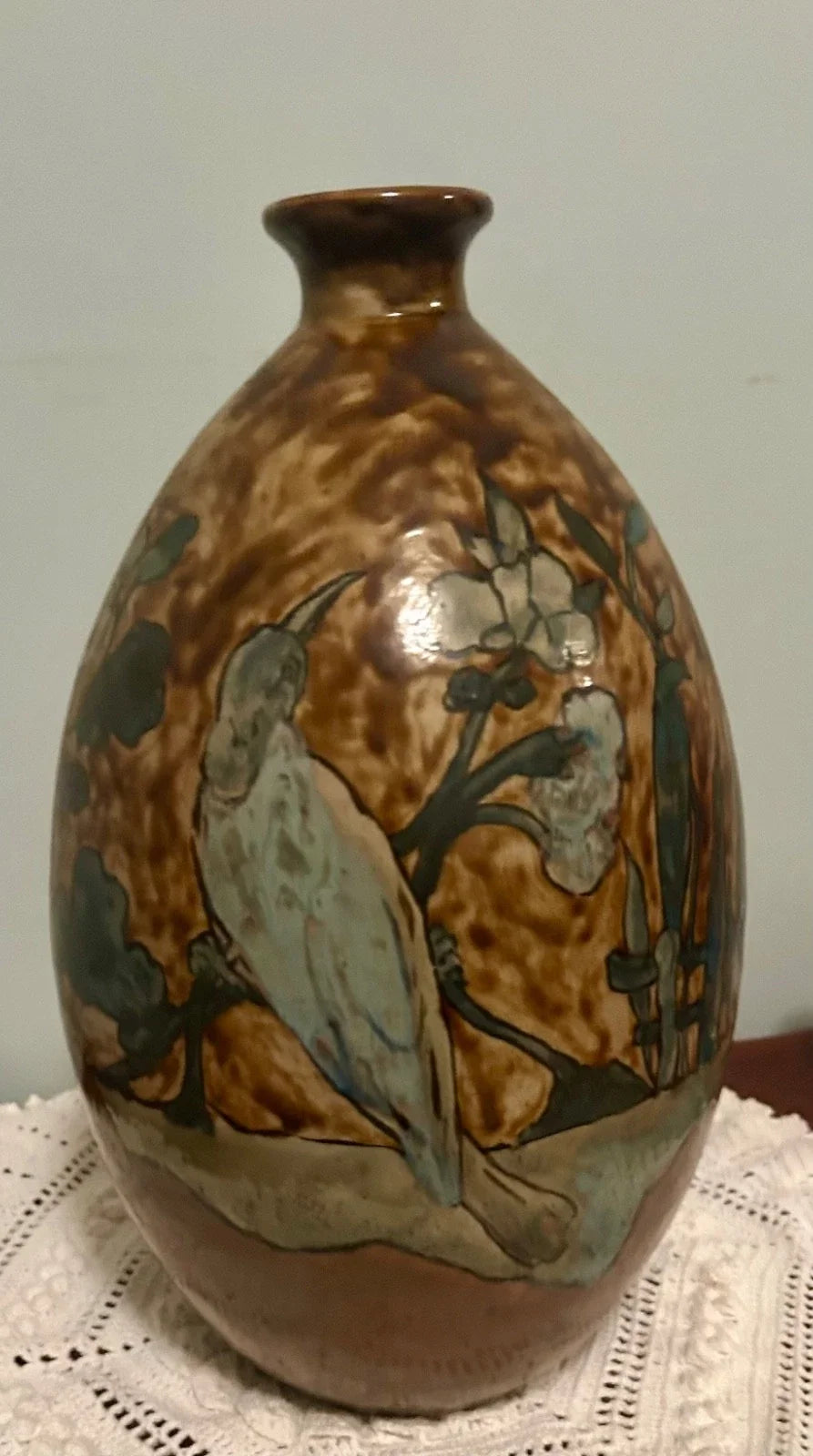 vase gres Alfred Renoleau 1900 Angoulême