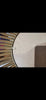 MIROIR OEIL SORCIERE VINTAGE SIGNE CHATY VALLAURIS POILLERAT SUNBURST MIRROR XX