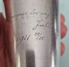 Superbe Timbale Russe Argent Massif 121 Gr Vermeil