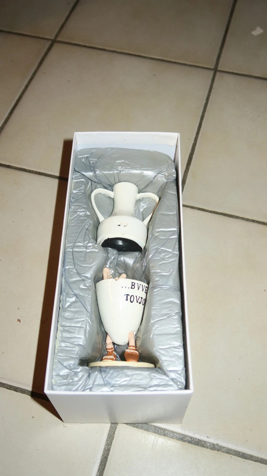 PIXI ASTERIX GLADIATEUR AMPHORE PUBLICITAIRE BLANCHE NUMEROTEE 91250 SERIE 4175