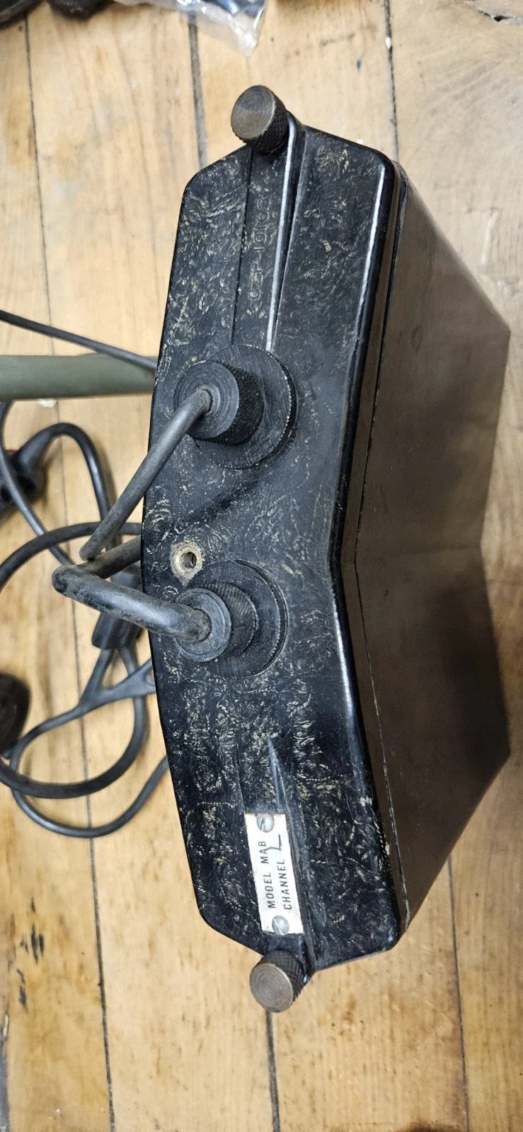 Rare radio US  type Mab - Original - WW2.