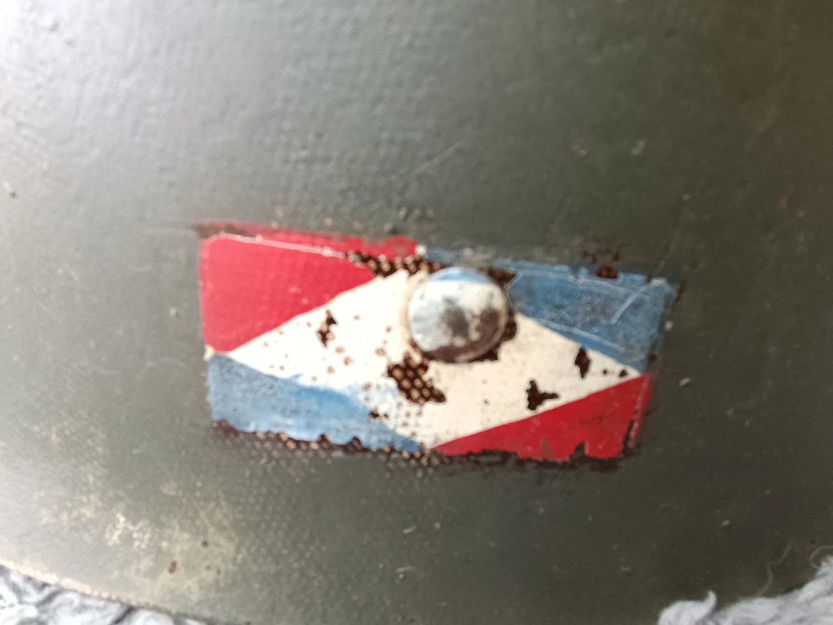Casque Us M1 Armee Libération débarquement de Provence Troupe d'Afrique WW2