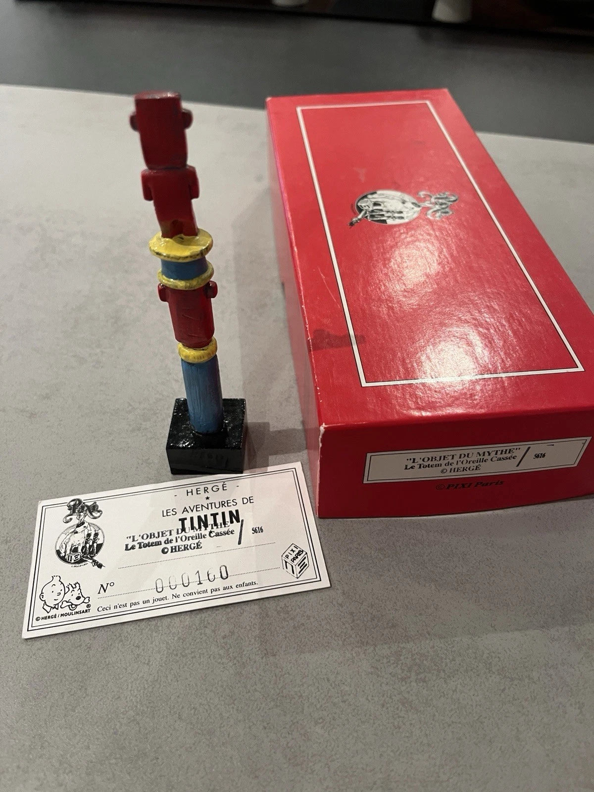 Pixi tintin Objet Du Mythe Le Totem