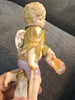 Ancien Sujet Sculpture Ange Statue Porcelaine Meissen Germany 18ème 19ème