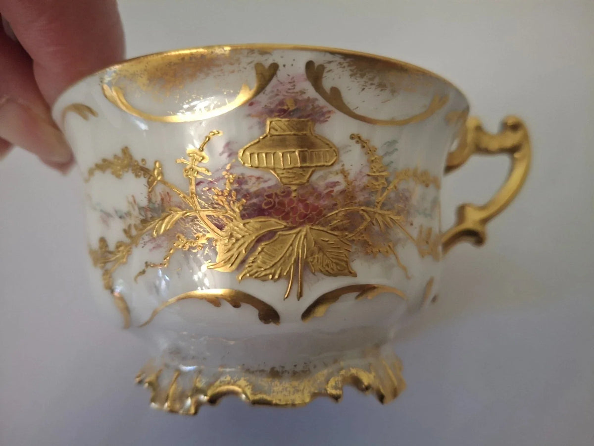 Service à café porcelaine de limoges