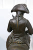 Sculpture ancienne en bronze de Rudolf Kaesbach (1873-1955). Napoléon à cheval
