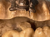 Sculpture 19ème XIXème Albâtre Grand Tour Angelot Putto Coquille Collection Rare