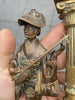 Lampe ancienne en bronze
