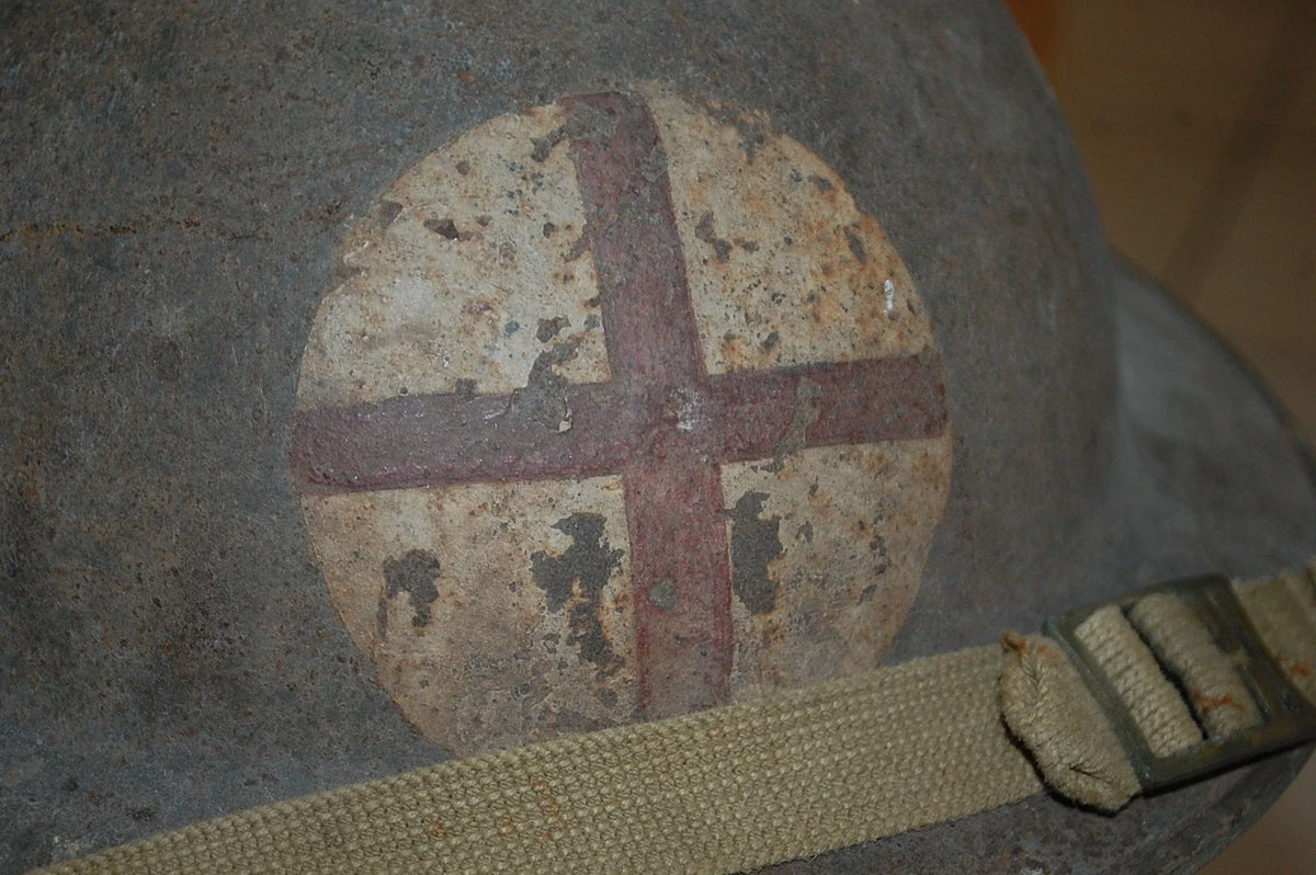 casque d'infirmer anglais 2eme guerre