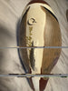Canard mandarin en bois massif sculpté, leurre vintage du capitaine harry jobes