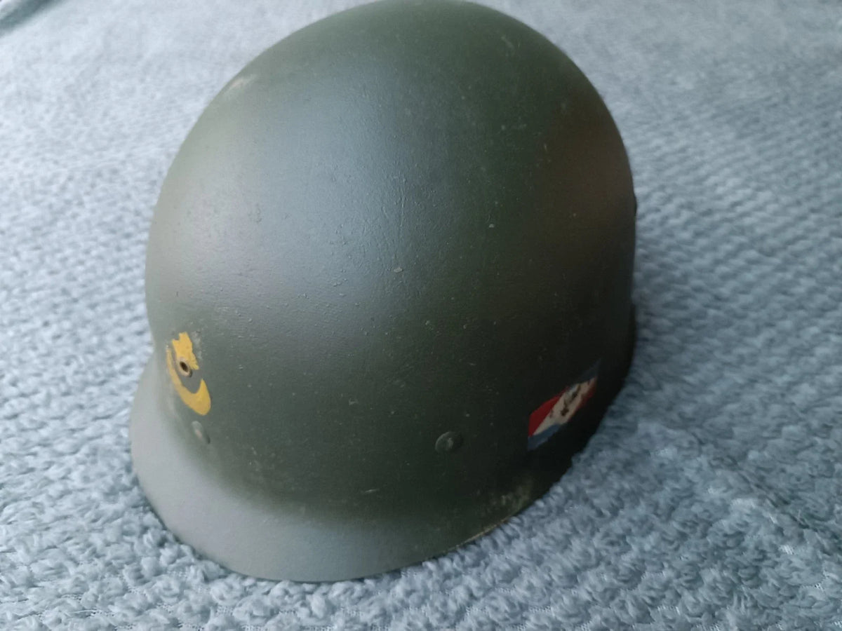 Casque Us M1 Armee Libération débarquement de Provence Troupe d'Afrique WW2