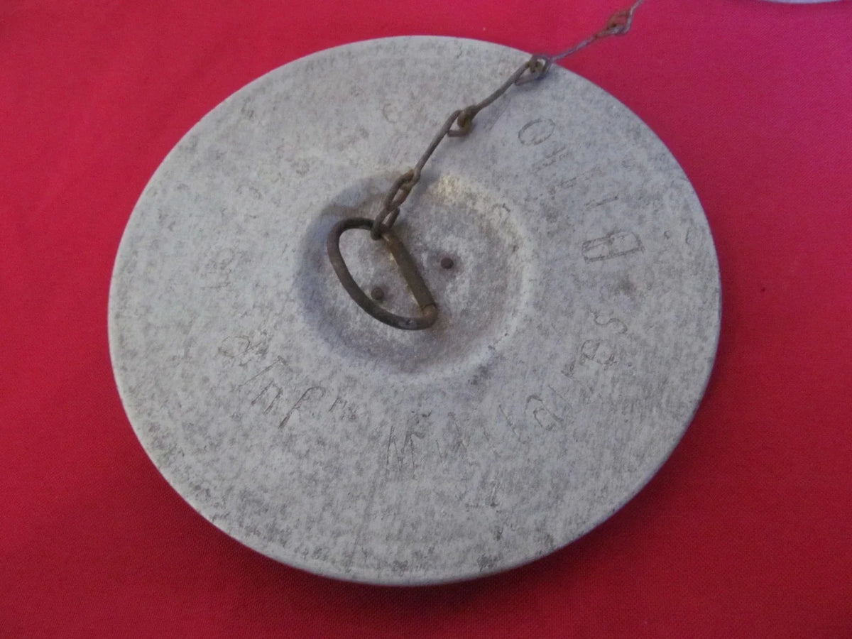 Gamelle gravee soldat francais infirmier art de tranchee ww1 yser poilu adrian