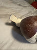 Canard mandarin en bois massif sculpté, leurre vintage du capitaine harry jobes