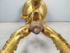 Grand PIED de LAMPE en Athenienne Cassolette Huile Petrole Brule-Parfum XIXe P51
