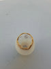 Rare Ancien Petit Vase Daum Nancy Gardeuse D Oies Verre Givré. Bordé D Or.