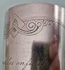 Superbe Timbale Russe Argent Massif 121 Gr Vermeil