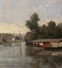 Tableau école Impressionniste XIXe Sisley