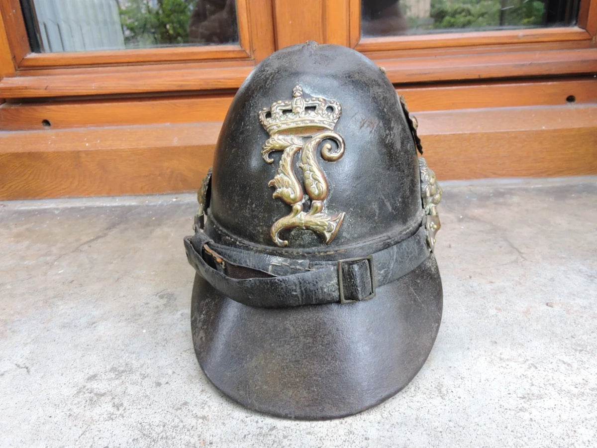 Casque à chenille bavarois modèle 1861 pour hommes de troupe modèle 1861