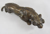 Statuette en bronze tigre rampant