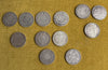 Lot 35 pièces anciennes argent ecu xix ème nap 3 louis philippe leopold hercule