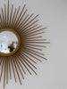 MIROIR OEIL SORCIERE VINTAGE SIGNE CHATY VALLAURIS POILLERAT SUNBURST MIRROR XX