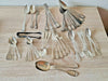 Lot de couverts en argent massif minerve