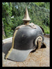 Ancien casque à pointe allemand marqué 1870 WW1 14-18